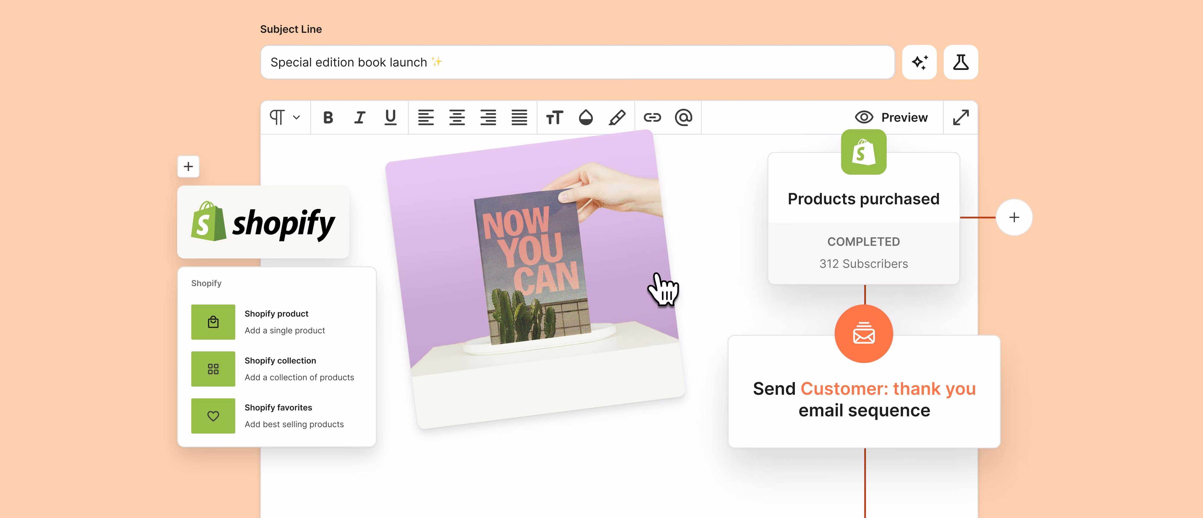 Automate feature screenshot