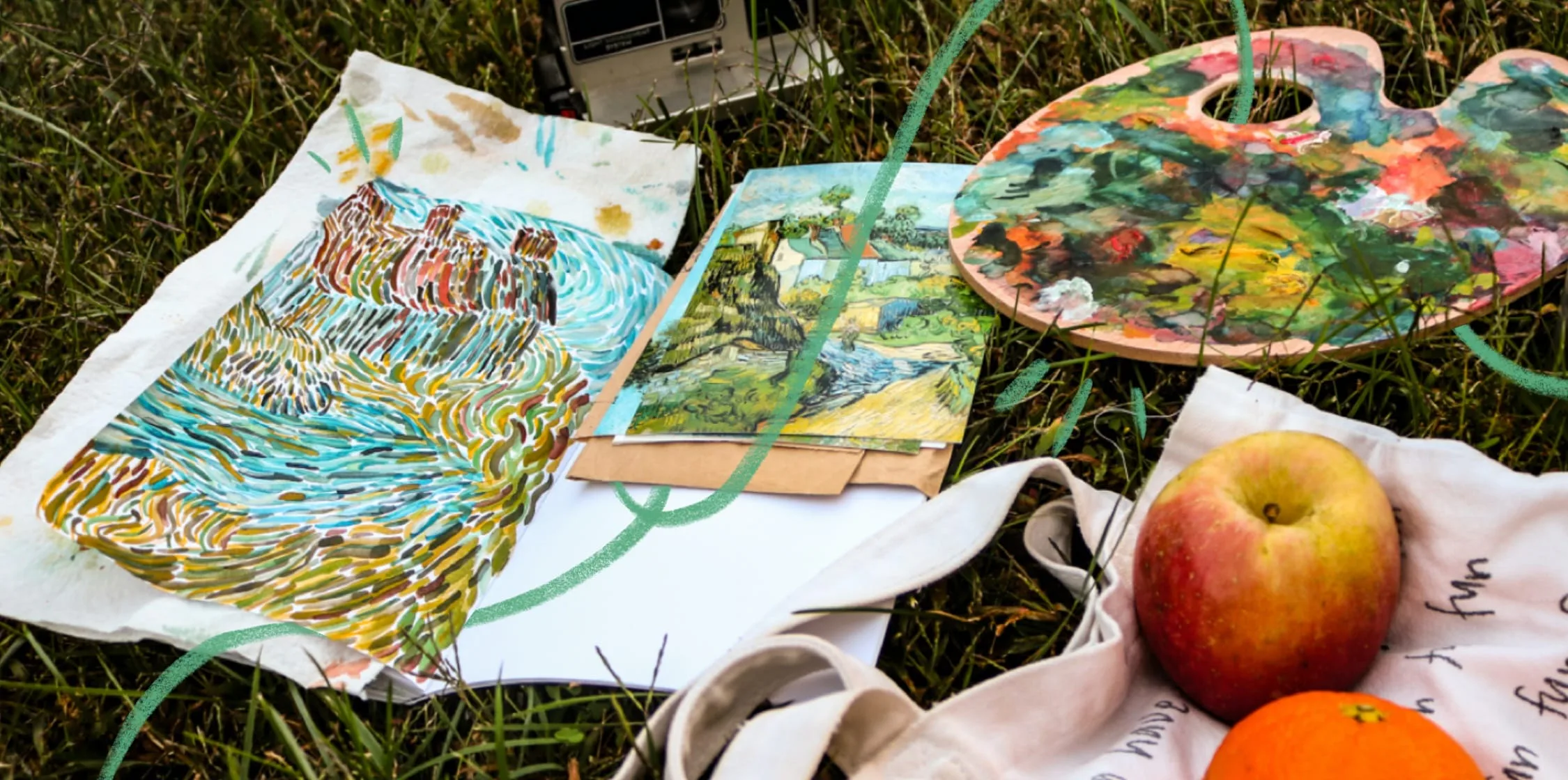 How artist Jaime Barks spends weeks in the backcountry—and still runs her business