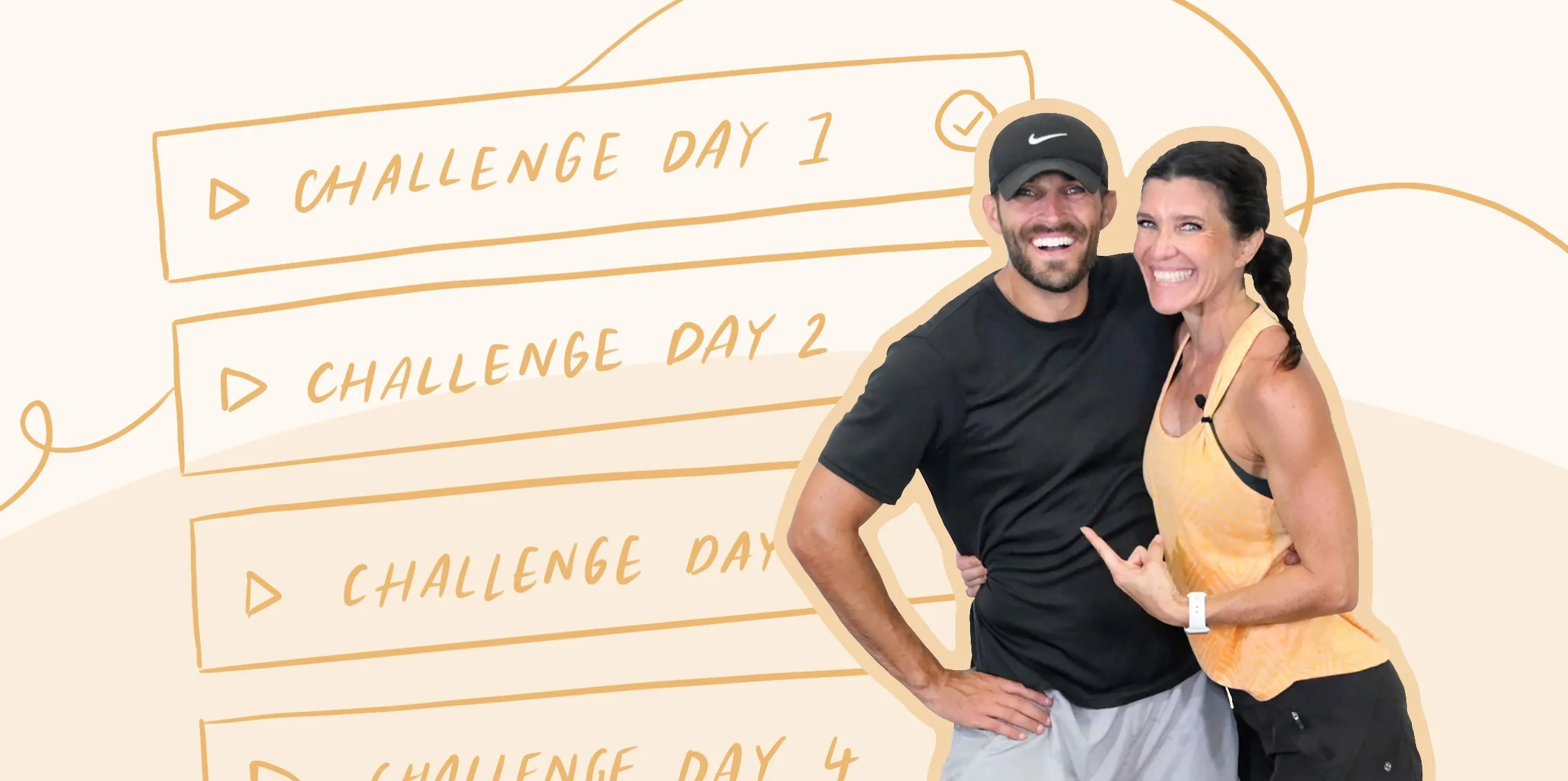 How this fitness duo uses email challenges in Kit to build their email list