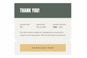 Get paid for your product